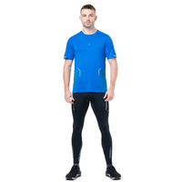 Ronhill Mens Tee Tech Reflect S/S ElecBlueMarl/reflect