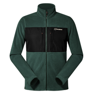 Berghaus Mens Fleece Jacket Prism Guide InterActive Dark Green/Black