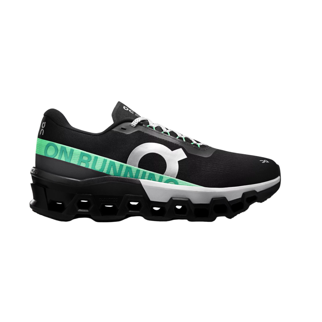 On Mens Trainer Cloudmonster 2 Black/Glacier