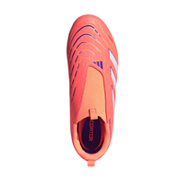 Adidas Junior Football Boot Predator League LL FG/MG Signal Coral/Cloud White/Beam Orange