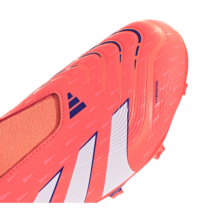 Adidas Junior Football Boot Predator League LL FG/MG Signal Coral/Cloud White/Beam Orange