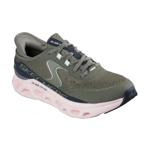 Skechers Womens Trainer Glide-Step Altus Olive