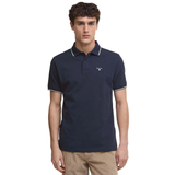 Barbour Mens Fielding Tailored Polo Shirt Navy