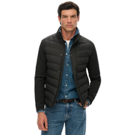 Superdry Mens Storm Popper Softshell Jacket Black