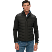 Superdry Mens Storm Popper Softshell Jacket Black