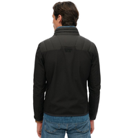 Superdry Mens Storm Popper Softshell Jacket Black