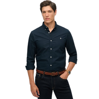 Superdry men's navy cotton shirt