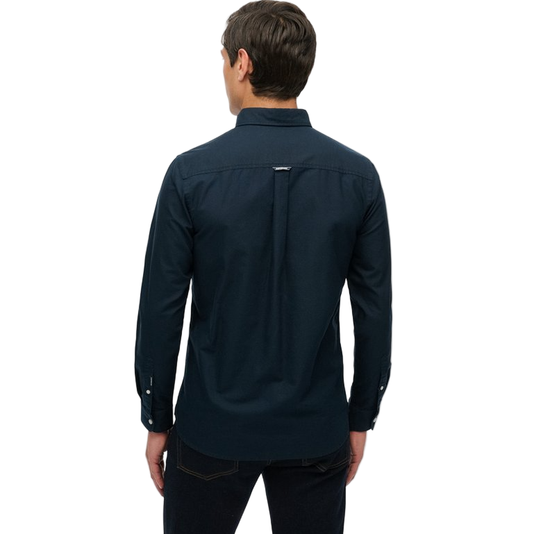 Superdry men's navy cotton shirt