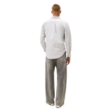 Tommy Jeans Mens Slim Oxford Shirt Nordic Iris/Stripes