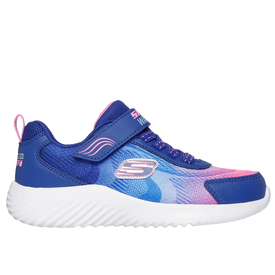 Skechers Girls Bounder Hydra Cool Trainer Navy Multi