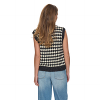 Numph Womens Nubila Vest Caviar
