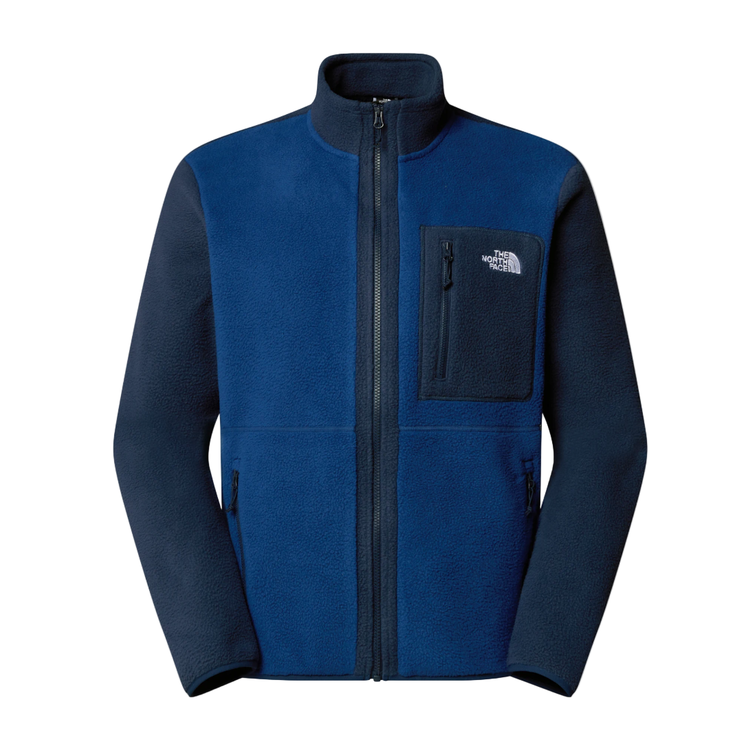 The North Face Mens Yumiori Full Zip Fleece Estate Blue