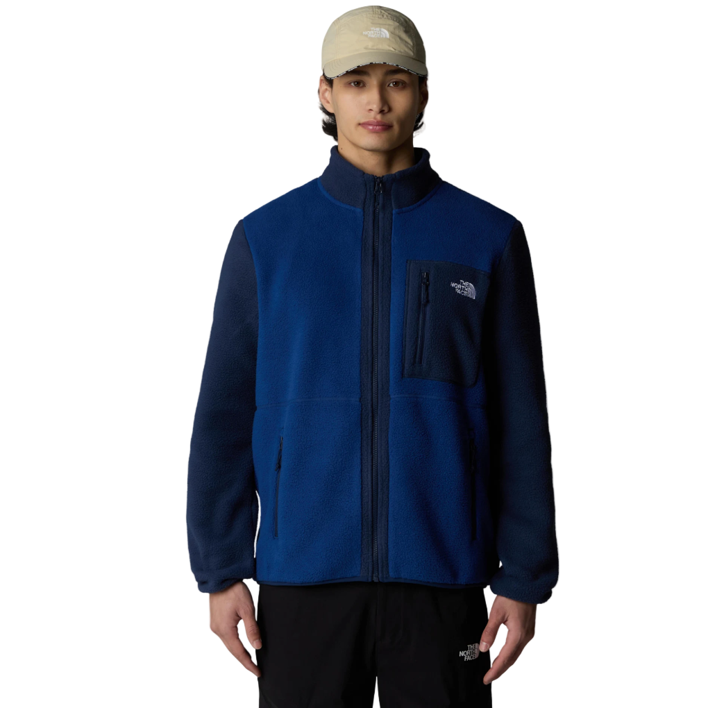 The North Face Mens Yumiori Full Zip Fleece Estate Blue