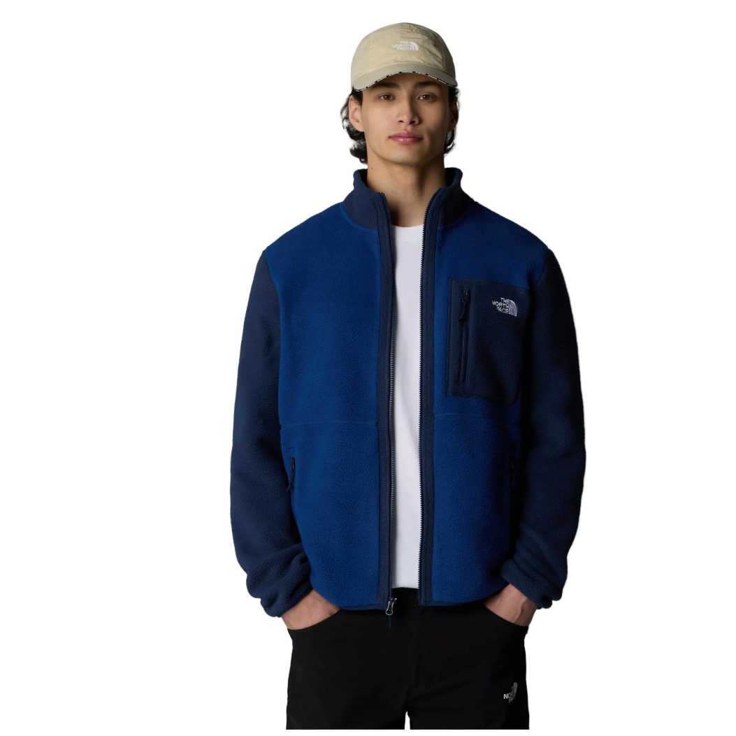 The North Face Mens Yumiori Full Zip Fleece Estate Blue