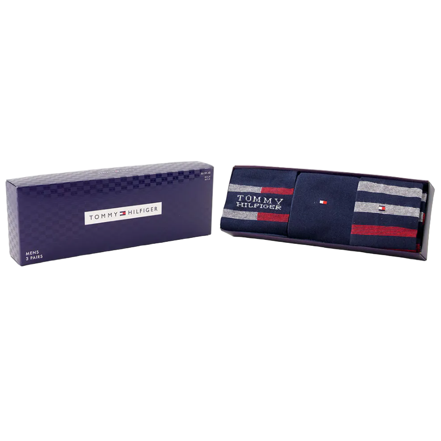 Tommy Hilfiger Mens 3 Pack Giftbox Navy
