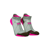 Ronhill Marathon Fresh sage and pink socklet running socks