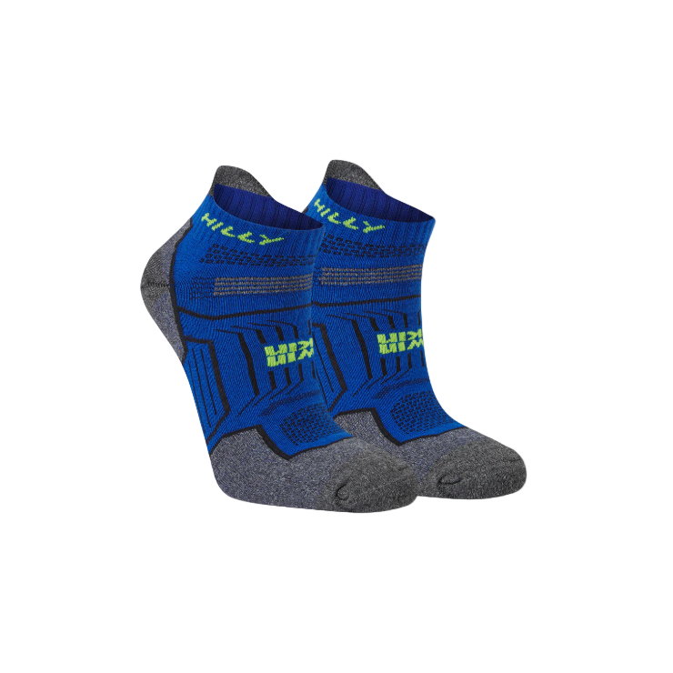 Ronhill Unisex Medium Cushioning Socklet Cobalt/Grey