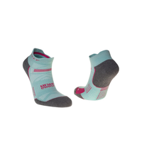Ronhill Unisex Running Sock Aquamarine/Grey Marl
