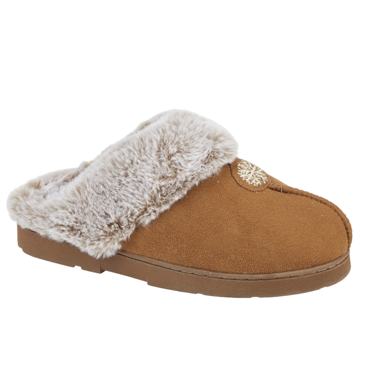Jo & Joe Womens Slipper Splendour Chestnut