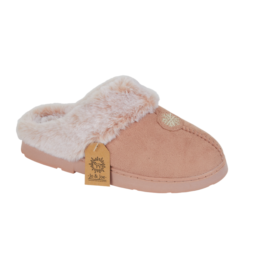 Jo & Joe Womens Slipper Splendour Dusky Pink