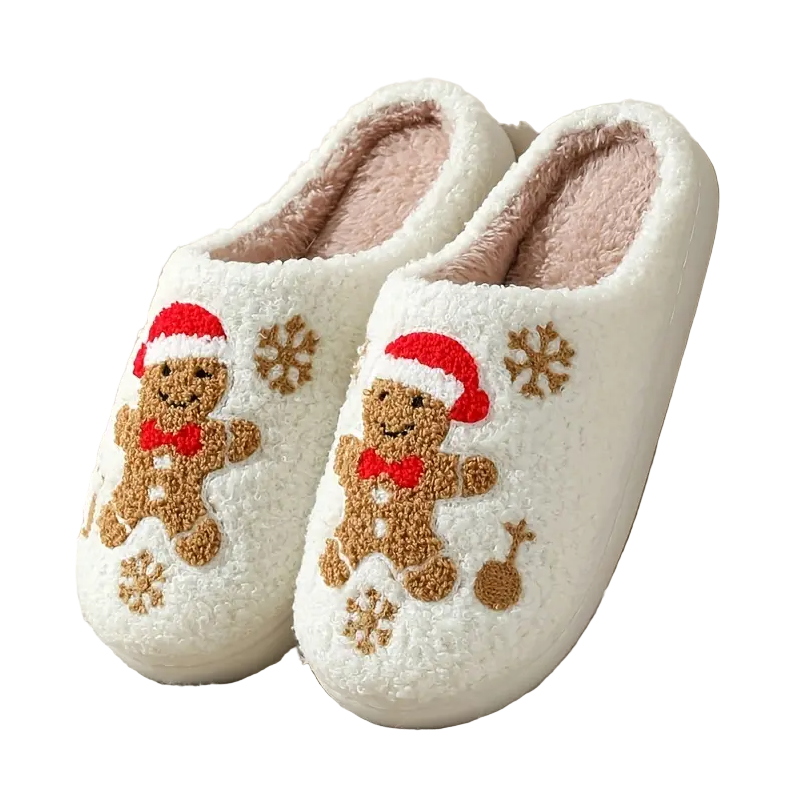 Jo & Joe Womens Slippers Gingerbread Cream
