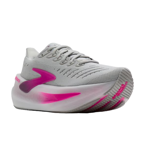 Brooks Womens Trainer Glycerin Max 2 Oyster/Argyle/Cyber Pink