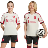 Adidas Liverpool FC Youth Jersey Away 25/26 Wonder White