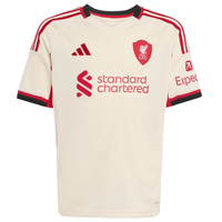 Adidas Liverpool FC Youth Jersey Away 25/26 Wonder White