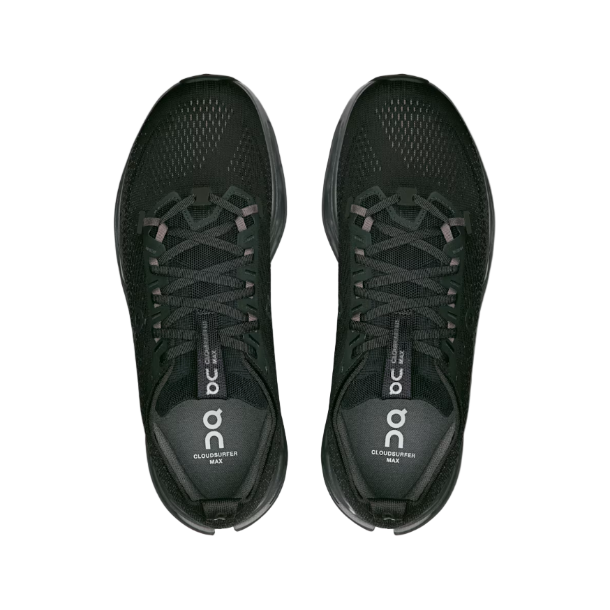 On Running women's black mesh trainer