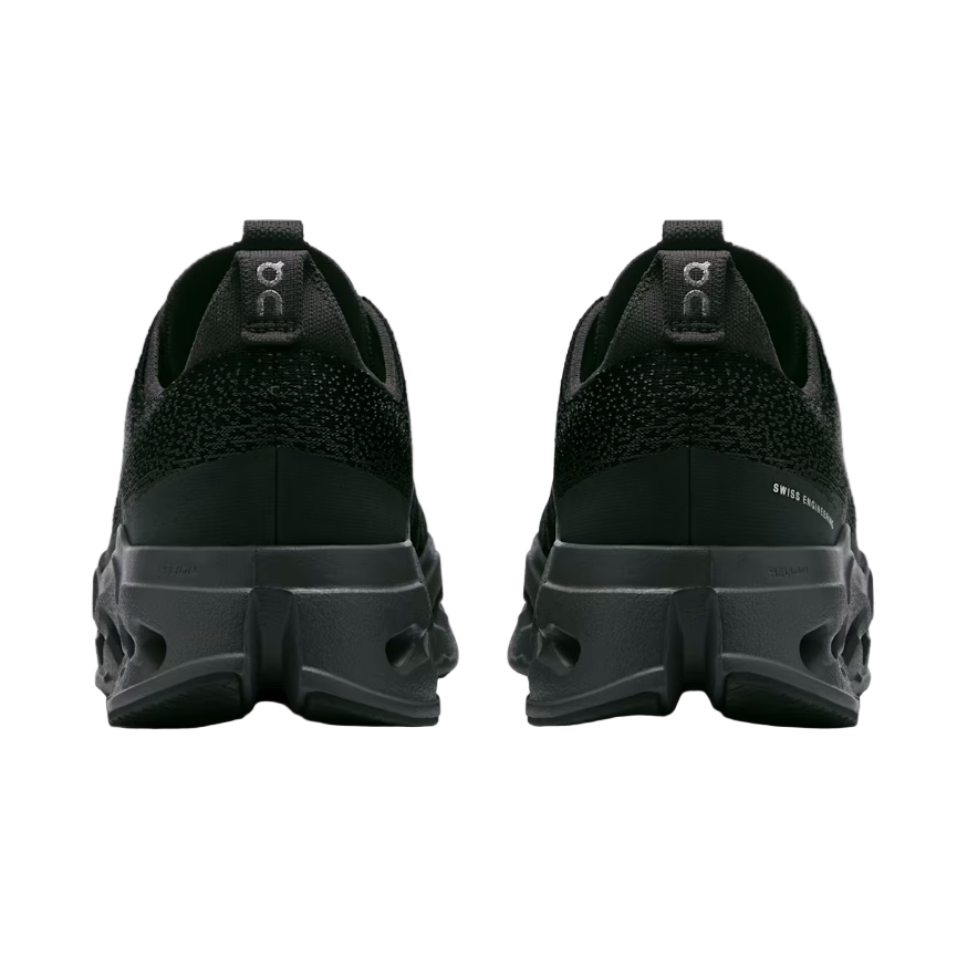 On Running women's black mesh trainer