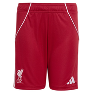 Adidas Liverpool FC Youth Shorts Home 25/26 Strawberry Red