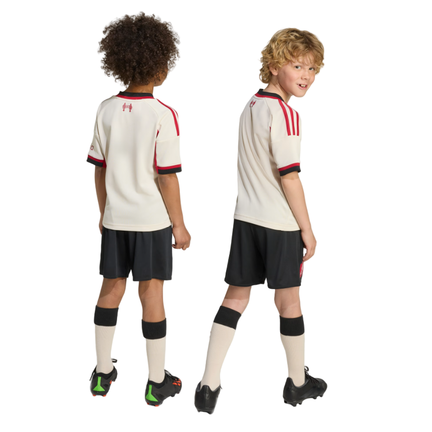 Adidas Liverpool FC Kids Mini Kit Away 25/26 Wonder White
