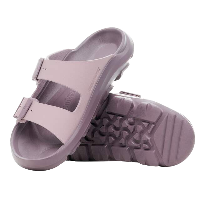 Birkenstock Womens Sandal Mogami Terra Stealth 2 Strap Faded Purple