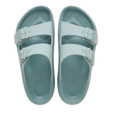 Birkenstock Womens Sandal Mogami Terra Stealth 2 Strap Pure Sage