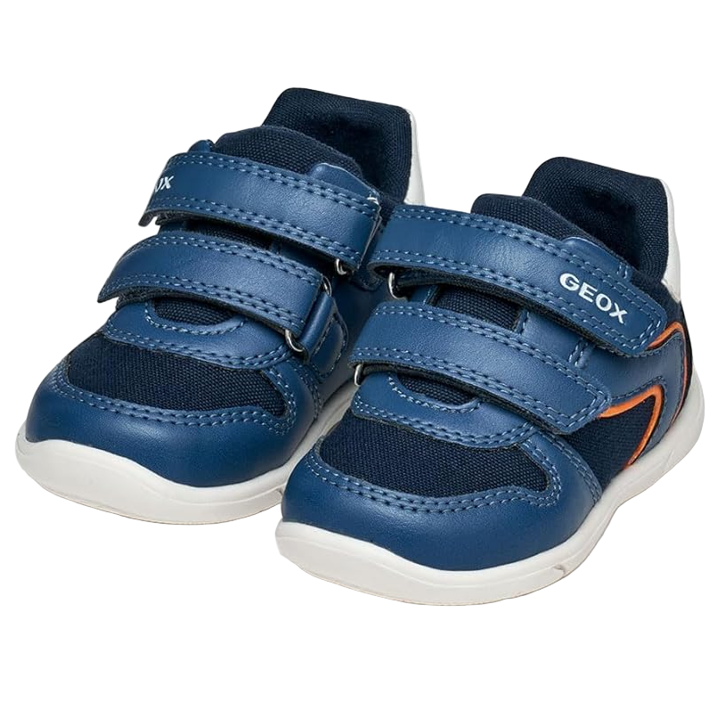 Geox Boys Zapito Trainer Avio/Orange