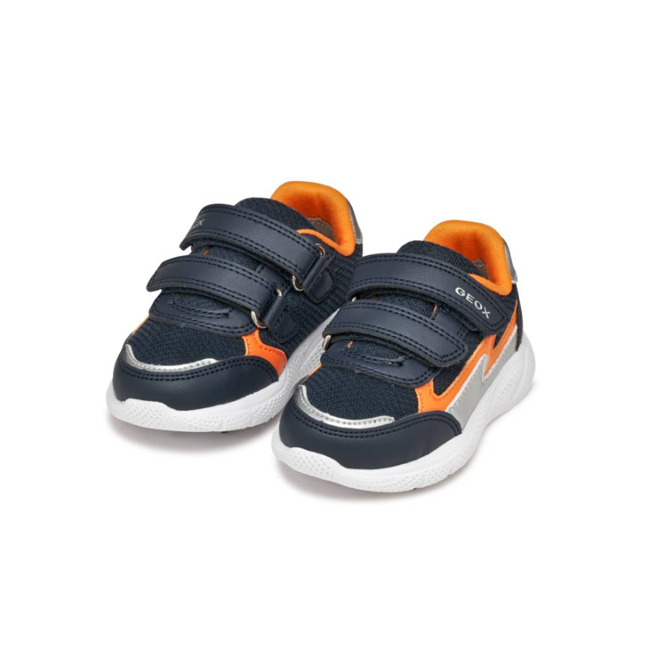 Geox Boys Sprintye Trainer Navy/Orange