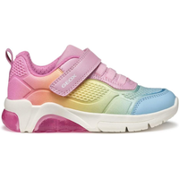 Geox Girls Fadinlight Trainer J46M4C Pink/Multi Colour