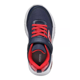 Geox Boys J Assister Trainer J45DZC Navy/Red