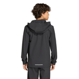 Adidas Boys Hooded Tech Woven Jacket KG5182 Black