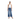 ICHI Womens Jean Twiggy Cropped High Waist Medium Blue