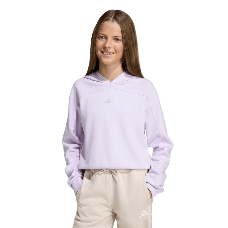 Adidas Girls Sweatshirt KB9554 ICELAV/SILVMT