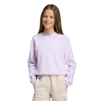Adidas Girls Sweatshirt KB9554 ICELAV/SILVMT