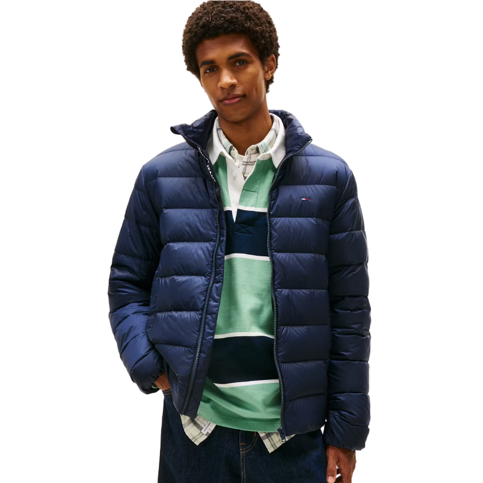 Tommy Jeans Mens LT Down Jacket Dark Night Navy