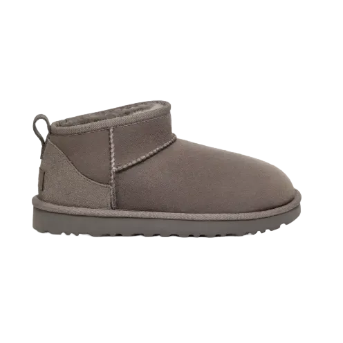 Ugg Womens Boot Classic Ultra Mini Grey- 1116109