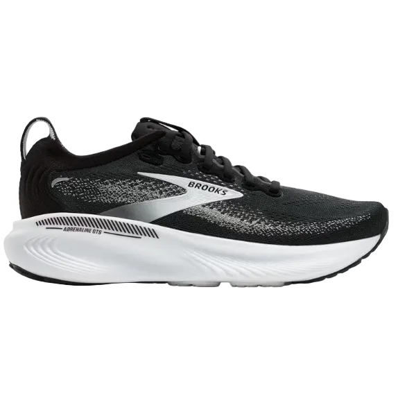 Brooks Mens Trainer Adrenaline GTS 25 Black/Grey/White