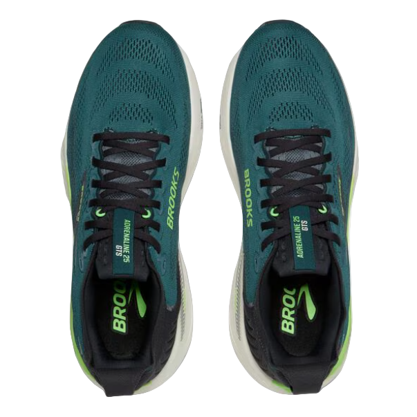 Brooks Mens Trainer Adrenaline GTS 25 Atlantic Deep/Coconut/Green