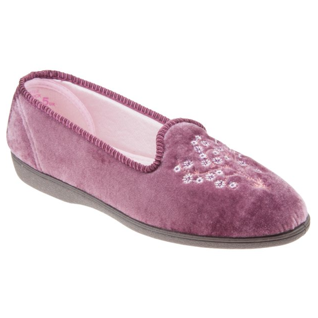 Sleepers Womens Nieta Slipper Heather