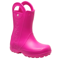 Crocs girls' pink boot