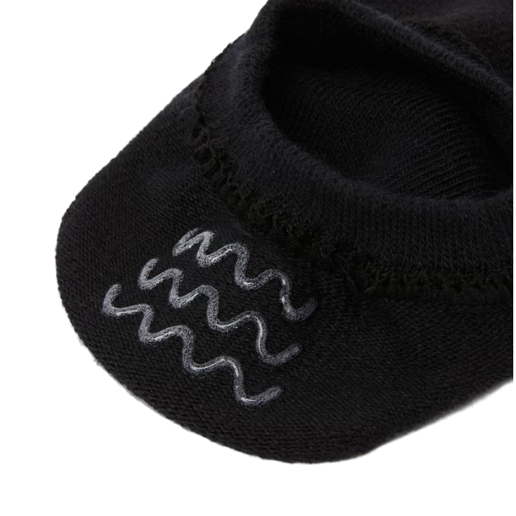 Ellesse Frimo unisex black no-show socks, three-pack