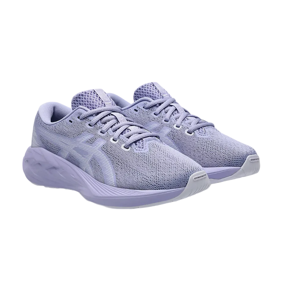Asics girls' lilac mesh trainer